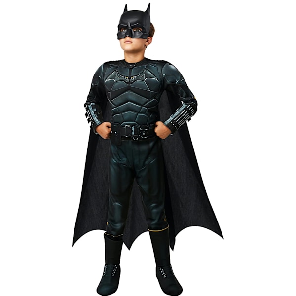 Batman Boys Deluxe Kostym M Svart Black M