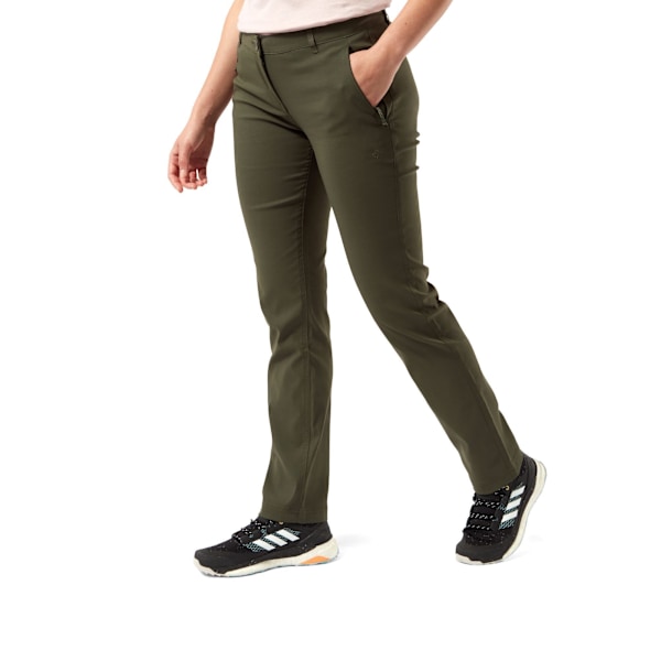 Craghoppers Womens/Ladies Kiwi Pro II Byxor 14 UK R Khaki Gr Khaki Green 14 UK R
