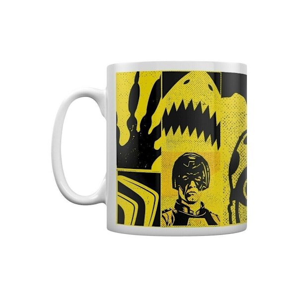 Suicide Squad Varningsmugg En Storlek Vit/Gul/Svart White/Yellow/Black One Size