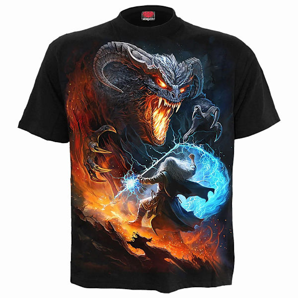 Spiral Direct Barn/Barn Infernal Duel T-shirt 13-14 år Black 13-14 Years