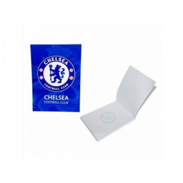 Chelsea FC Crest A5 Anteckningsblock One Size Vit/Royal Blue White/Royal Blue One Size