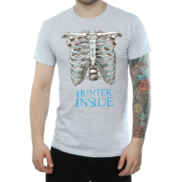 Supernatural Mens Hunter Inside T-Shirt 3XL Sports Grey Sports Grey 3XL