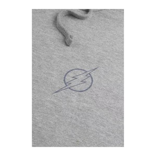 Flash Mens Logo Hoodie S Grå Grey S
