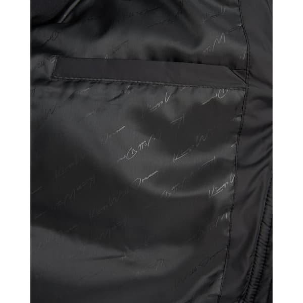 Kings Will Dream Curvlay Parka för män L Svart Black L