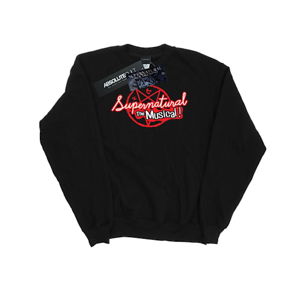 Supernatural Mens The Musical Sweatshirt M Svart Black M