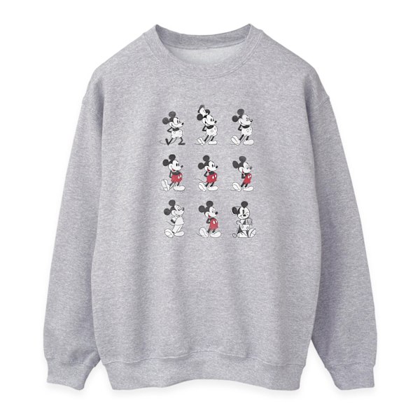 Disney Dam/Dam Mickey Mouse Evolution Tröja L Heather Heather Grey L