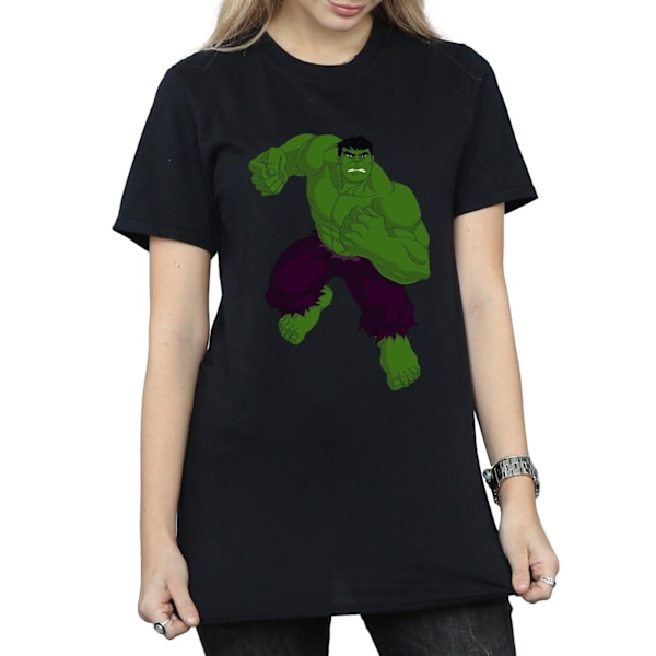 Hulk Dam/Dam Boyfriend T-Shirt L Svart Black L