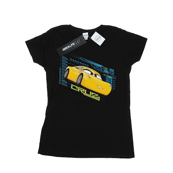 Disney Dam/Dam Cars Cruz Ramirez Bomull T-shirt XXL Sport Sports Grey XXL