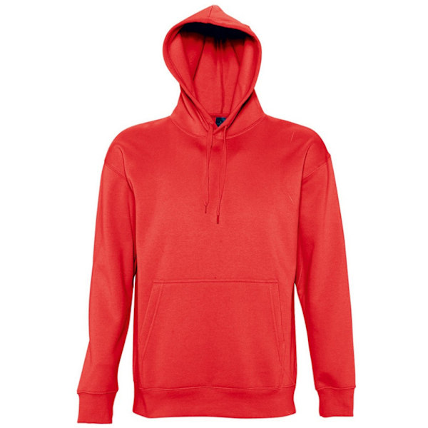 SOLS Slam Unisex Huvtröja / Hoodie M Röd Red M