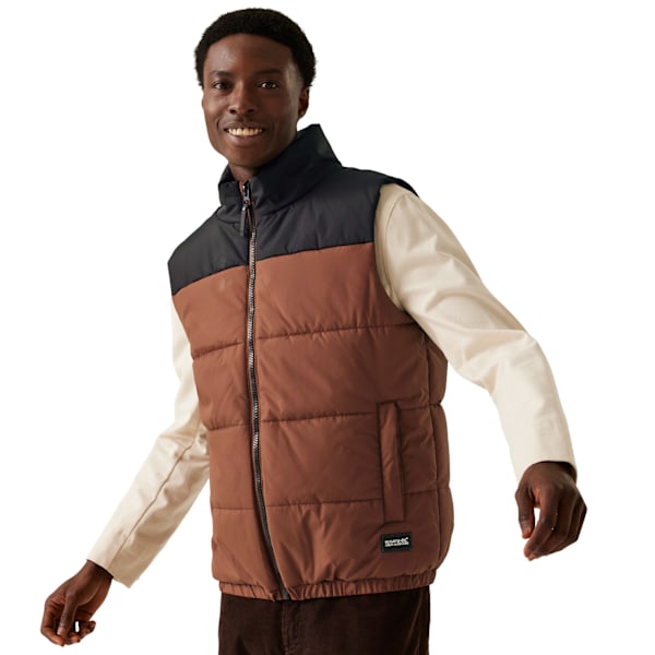Regatta Hawfinch Vadderad Väst Herr L Mörkbrun/Svart Dark Brown/Black L