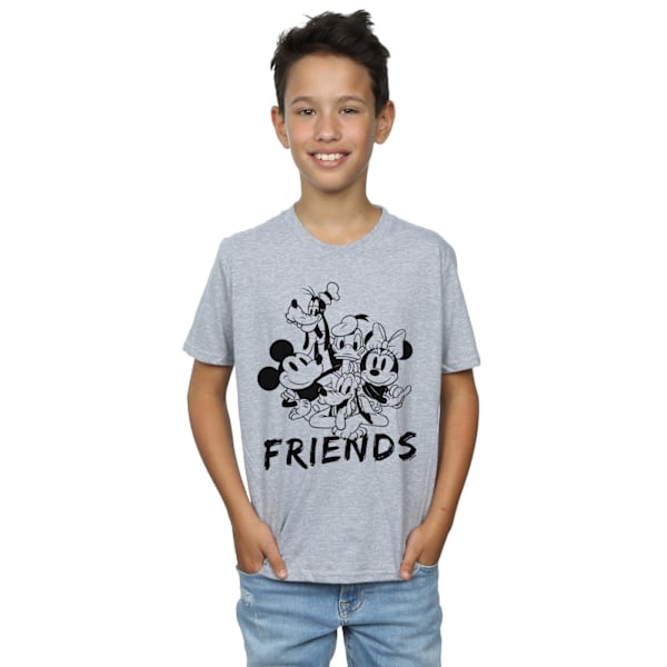 Disney Boys Mickey Mouse And Friends T-Shirt 9-11 År Sport Sports Grey 9-11 Years