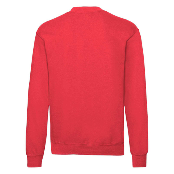Fruit of the Loom Classic 80/20 Set-in Sweatshirt M Röd Red M