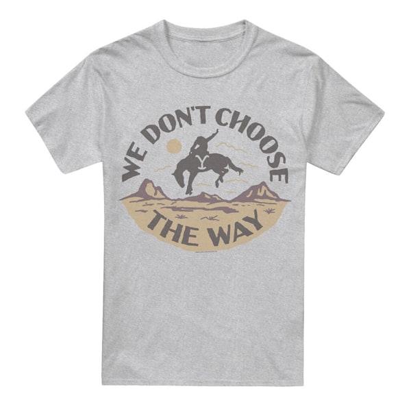 Yellowstone Herr We Don´t Choose The Way T-Shirt M Sport Heathe Sport Heather M