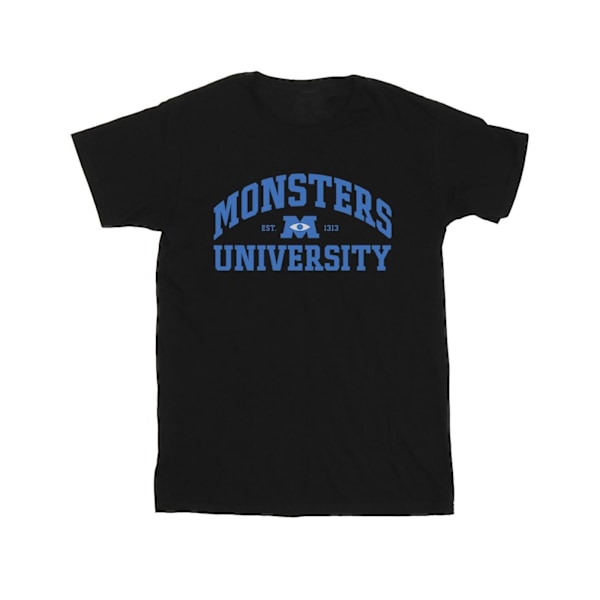 Disney Herr Monsters University Logotyp T-shirt 4XL Svart Black 4XL