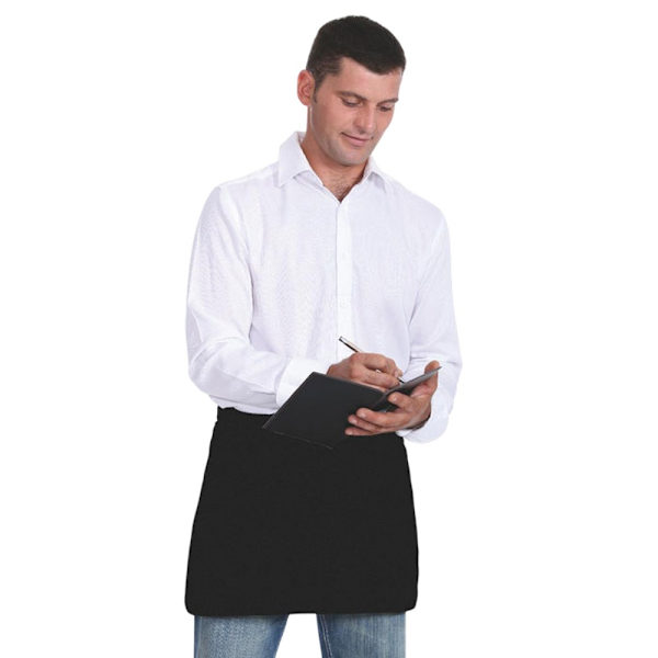 MidOcean Jared Kort Servitörsförkläde One Size Svart Black One Size