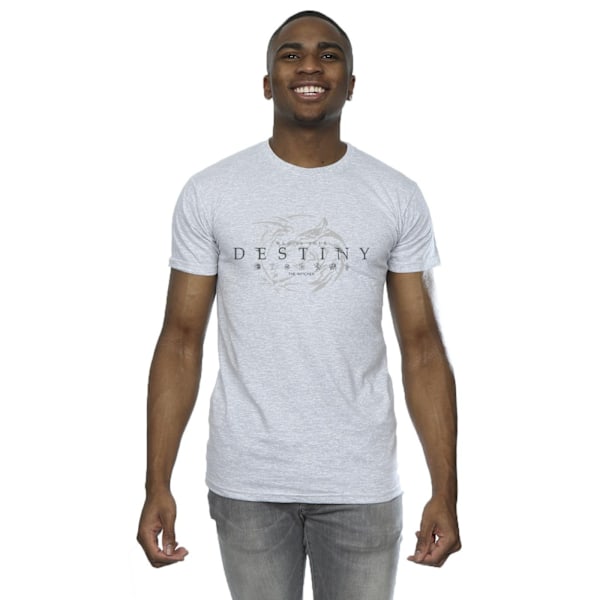 Netflix The Witcher Wolf's Destiny T-shirt L Sports Grey Sports Grey L