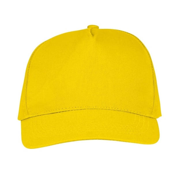 Bullet Unisex Hades 5 Panel Cap One Size Gul Yellow One Size