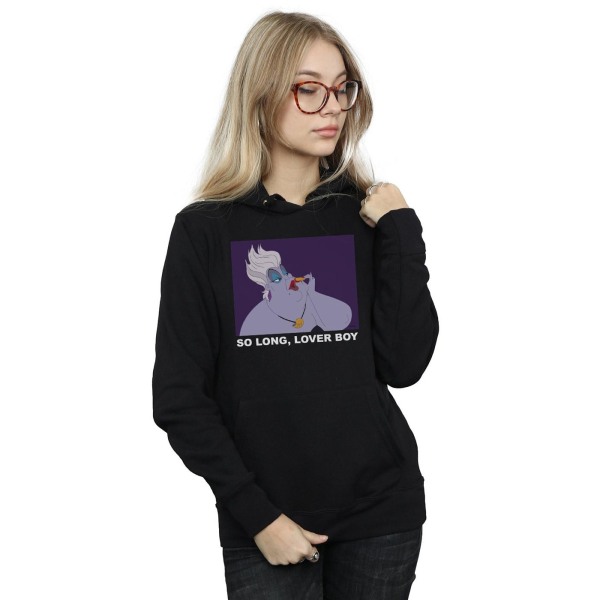 Disney Womens/Ladies The Little Mermaid Ursula Lover Boy Hoodie Black S