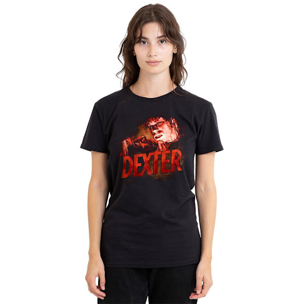 Dexter Unisex Vuxen Ritning T-Shirt S Svart Black S