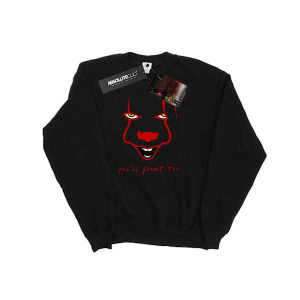 It Herr Pennywise Float Sweatshirt L Svart Black L