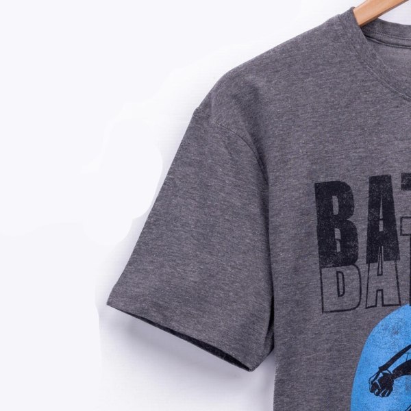 Batman Herr T-Shirt M Grå/Blå Grey/Blue M