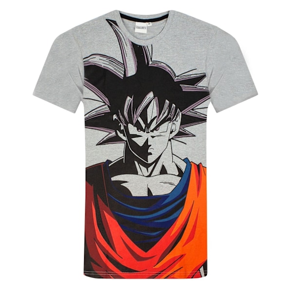 Dragon Ball Z Herrarnas Goku Lång Pyjamas Set L Grå/Svart/Röd Grey/Black/Red L