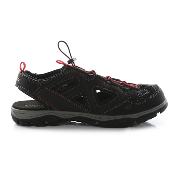 Regatta Westshore III Walking Shoes för män 7 UK Svart/Röd Black/True Red 7 UK