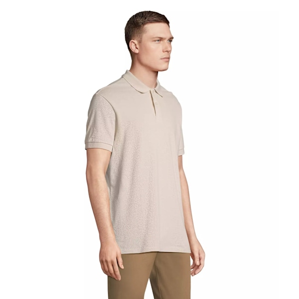 SOLS Unisex Vuxen Pacific Piqué Dubbelnålssöm Pikétröja L Linen L