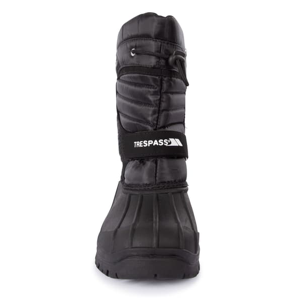 Trespass Unisex Dodo Pull On Vinter Snöskor 9 UK Svart X Black X 9 UK