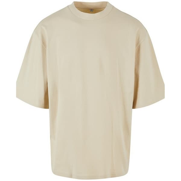 Bygg ditt varumärke herr oversized T-shirt 5XL sand Sand 5XL