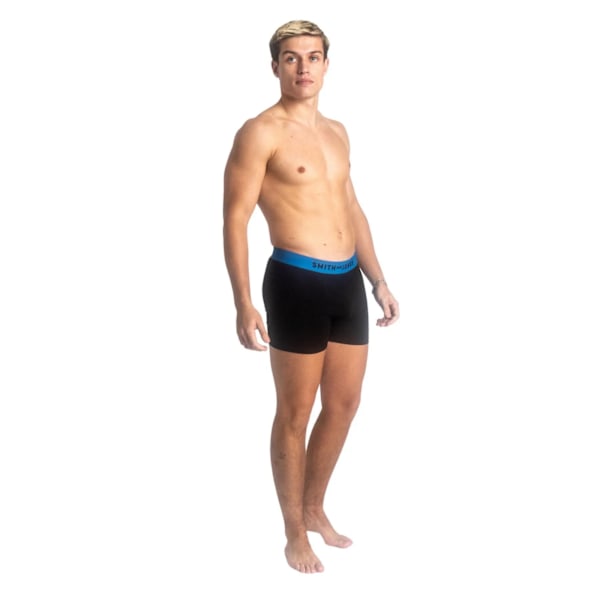 Smith & Jones Leland Herrboxershorts med Blandade Mönster (Förpackning Multicoloured L