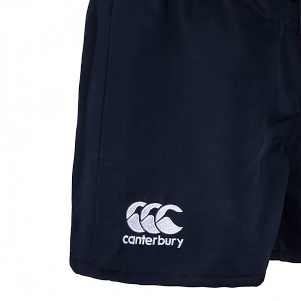 Canterbury Childrens/Kids Professional Polyester Shorts 6 år Navy 6 Years