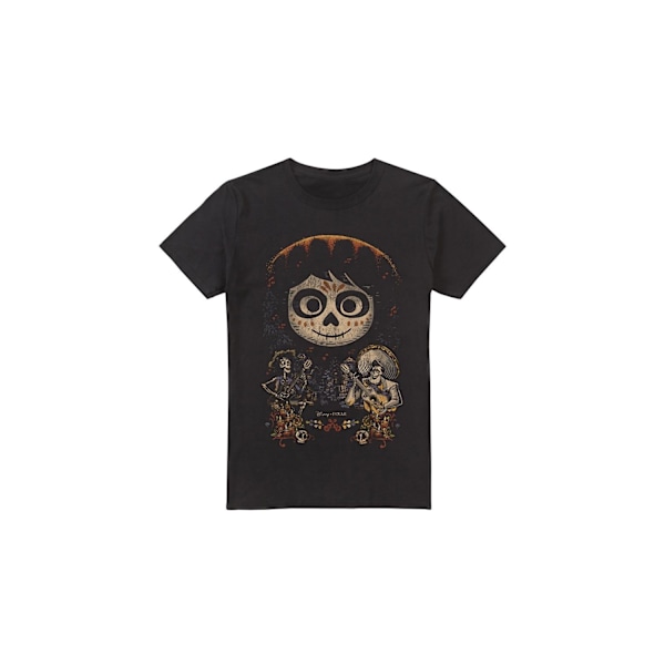 Coco Herr Ernesto Miguel Hector Målad Poster Med Skalle T-Shirt Black S
