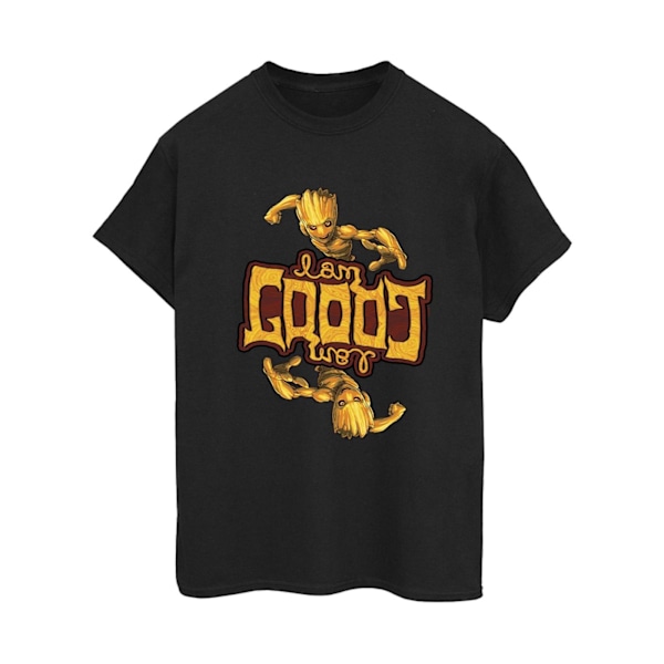 Marvel Dam/Kvinnor Guardians Of The Galaxy Groot Inverted Gra Black M