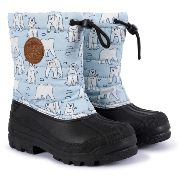 Trespass Childrens/Kids Remy Snow Boots 11 UK Child Blå/Vit/ Blue/White/Black 11 UK Child