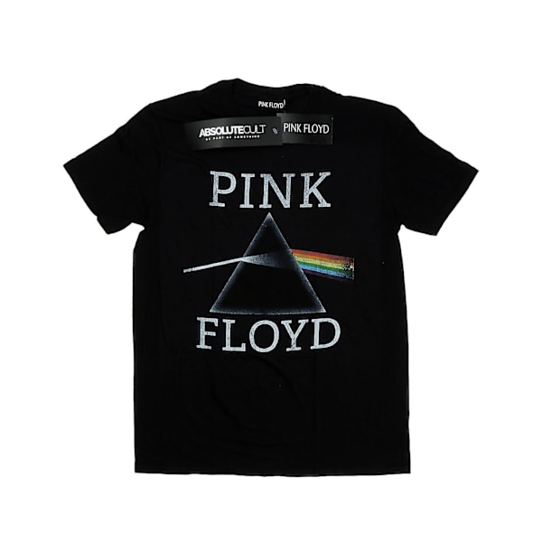 Pink Floyd Boys Dark Side Of The Moon Prism Bomull T-Shirt 7-8 Black 7-8 Years