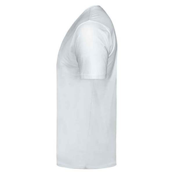 Tee Jays Herr Lyxig V-ringad T-shirt 3XL Vit White 3XL