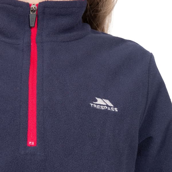 Trespass Barn/Flickor Sybil Microfleece 2/3 År NAVY NAVY 2/3 Years