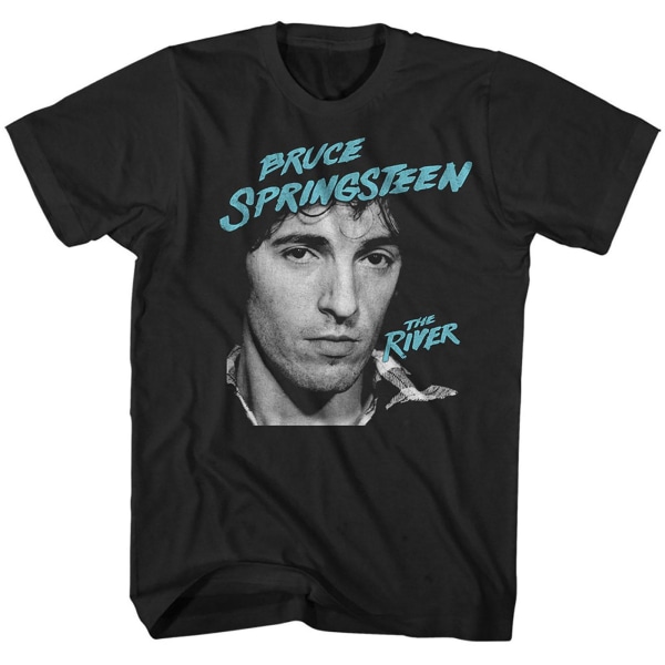 Bruce Springsteen Unisex Adult River 2016 T-shirt M Svart Black M