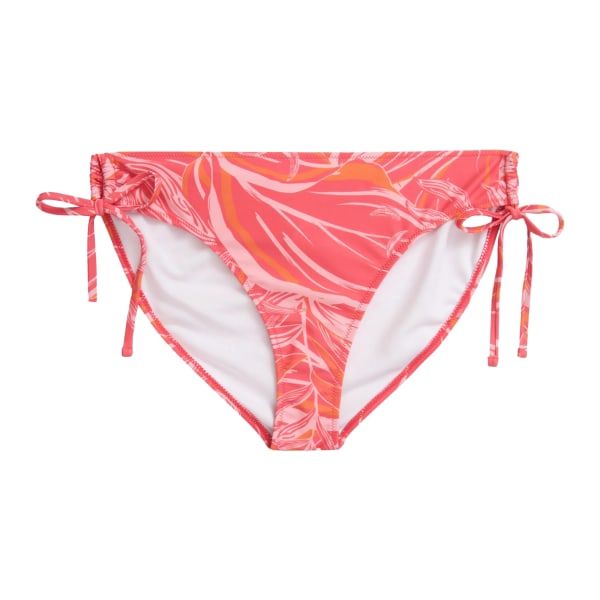 Animal Womens/Ladies Iona Återvunnen sidoslips Bikinitrosa 6 UK Fiery Coral 6 UK