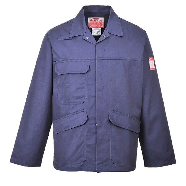 Portwest FR35 Bizflame Pro Jacka för Män S Marinblå Navy S