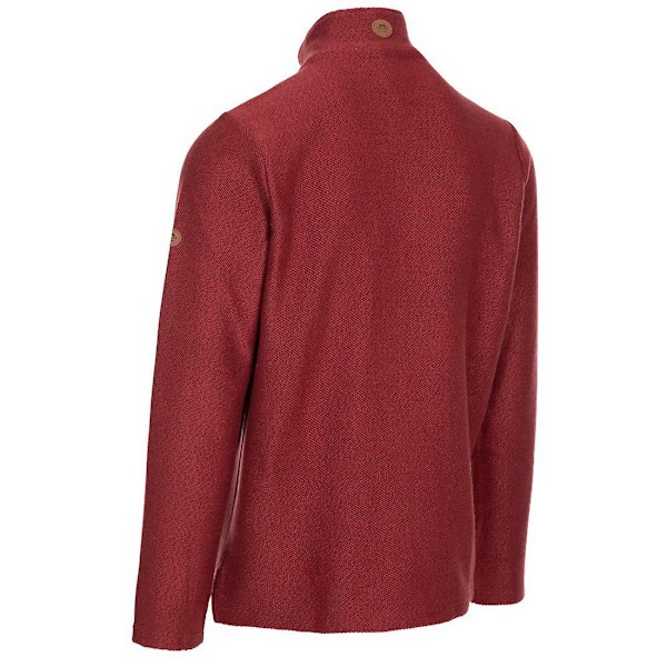 Trespass Taddingley Halvzip Sweatshirt S Merlot för män Merlot S