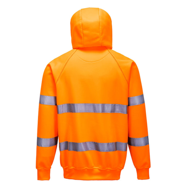 Portwest Unisex Hi-Vis Säkerhetshuvtröja 3XL Orange Orange 3XL