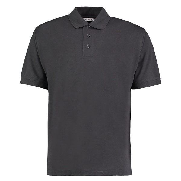 Kustom Kit Klassic Superwash Kortärmad Poloskjorta Herr 4XL G Graphite 4XL