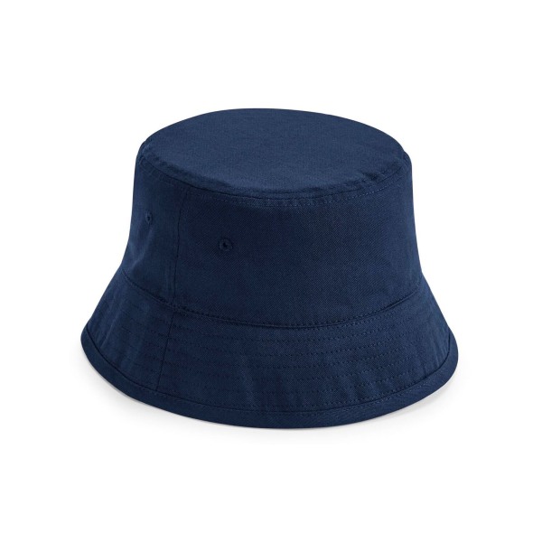 Beechfield Unisex Vuxen Ekologisk Bomull Bucket Hat L-XL Marinblå Blu Navy Blue L-XL