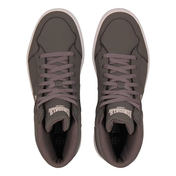 Lonsdale Herr Canons Flat Träningsskor 9 UK Grå/Vit Grey/White 9 UK