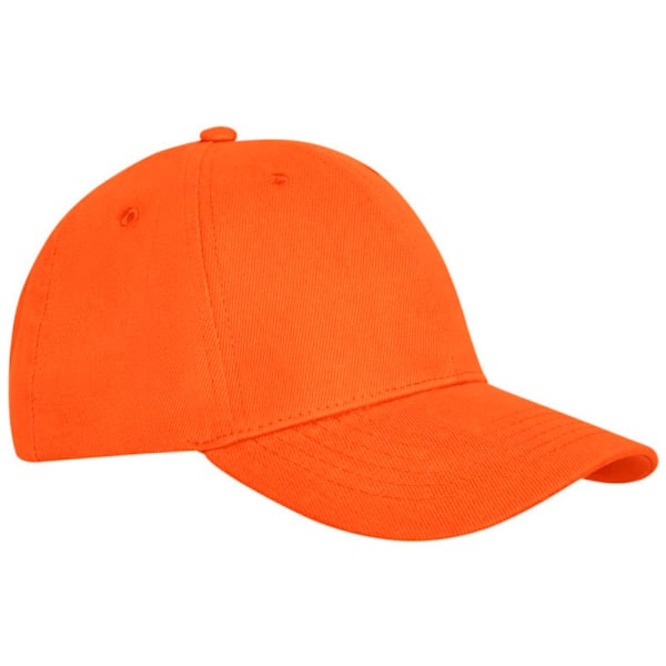 Elevate Unisex Vuxen Davis 6-Panel Keps En Storlek Orange Orange One Size