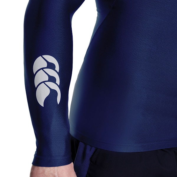 Canterbury Mens ThermoReg Long Sleeve Base Layer Top S Navy Navy S