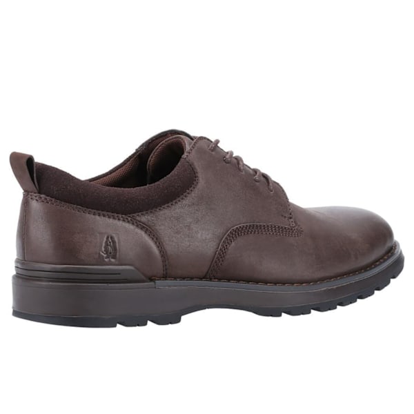 Hush Puppies Dylan Läderskor för Herrar, Storlek 10 UK, Brun Brown 10 UK