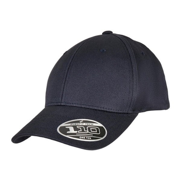 Yupoong Unisex Adult Flexfit 110 Organisk Baseballkeps One Size Dark Navy One Size
